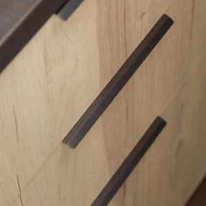 Tirador CURVE · ANODIZADO · 45 mm · SUPERFICIE · Ref 0117032L04