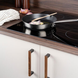 Tirador ETO · ROBLE + GRIS LAVA · 174 mm · SUPERFICIE · Ref 0591160NM2716