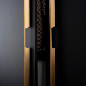 Tirador RAIL · INOX LOOK · 180 mm · SUPERFICIE · Ref 0511160L24